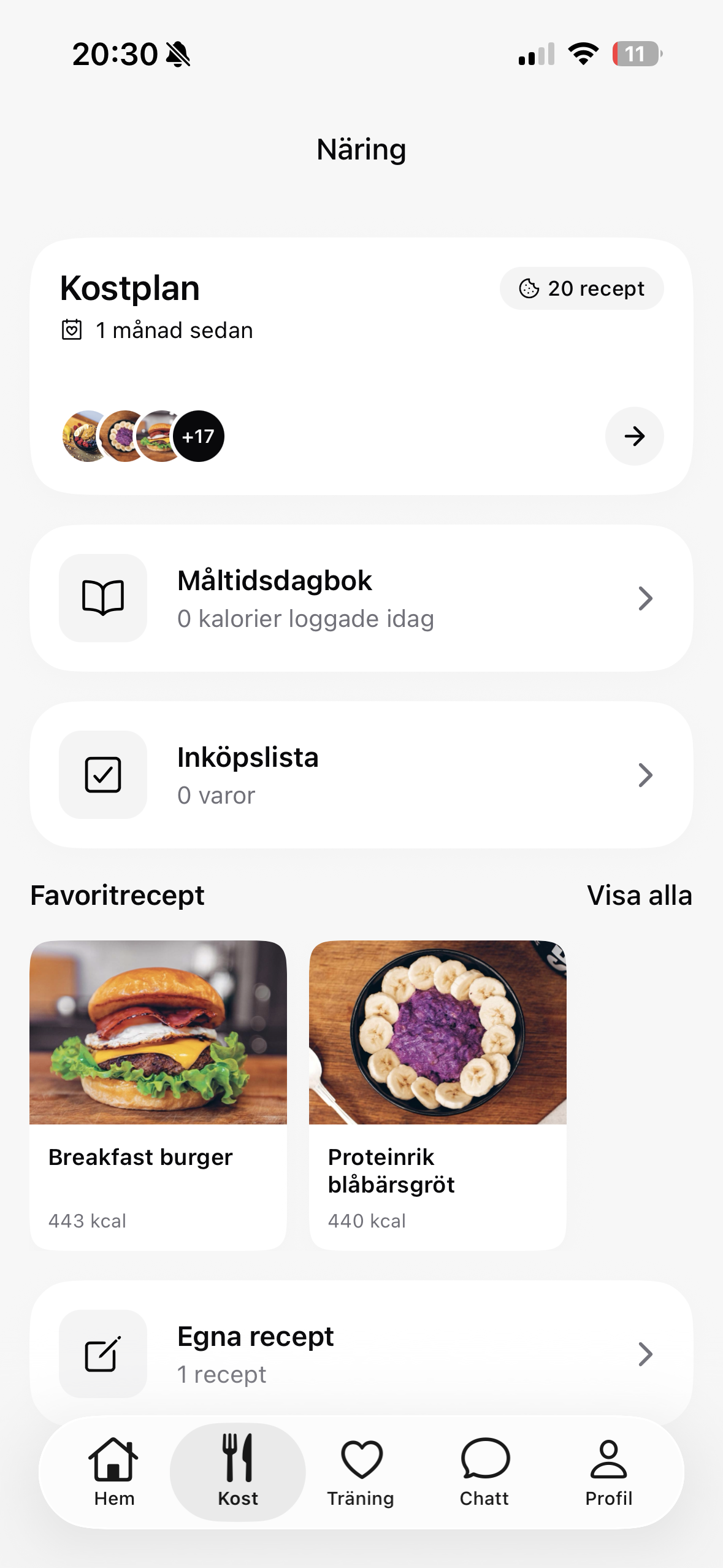 Kost och recept